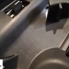 Mercedes CL203 W203 Sport Coupe 00- zderzak tylny