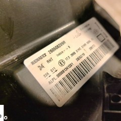 LAMPA PRZOD PRZEDNIA LEWA DACIA DUSTER LIFT 13-