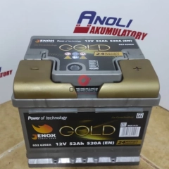 Akumulator Jenox gold 52ah