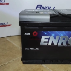 Akumulator ENRG AGM 70ah,/720A