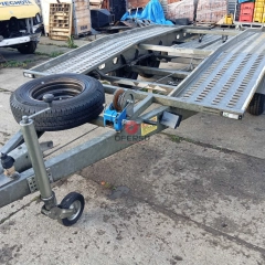 Laweta Przyczepa Rydwan w idealnym stanie Nowe hamulce i Opony