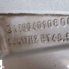 FELGA ALUMINIOWA W205 C KLASA 7Jx17 ET48,5 5x112