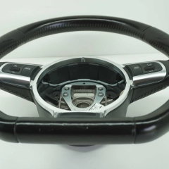 Audi tt 8j kierownica multifunkcyjna trójramienna czarna skóra Ładna *