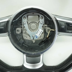 Audi tt 8j kierownica multifunkcyjna trójramienna czarna skóra Ładna *