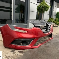 RENAULT MEGANE 4 IV  ZDERZAK PRZEDNI PRZÓD ŁADNY KIERUNKOWSKAZY DRL  GRILL Wwa
