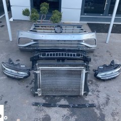 VW VOLKSWAGEN PASSAT B8 ZDERZAK LAMPA LAMPY CHŁODNICE BELKA ZDERZAKA PRZÓD KOMPLETNY