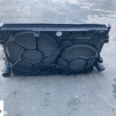 VW VOLKSWAGEN PASSAT B8 ZDERZAK LAMPA LAMPY CHŁODNICE BELKA ZDERZAKA PRZÓD KOMPLETNY