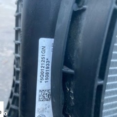 VW VOLKSWAGEN PASSAT B8 ZDERZAK LAMPA LAMPY CHŁODNICE BELKA ZDERZAKA PRZÓD KOMPLETNY