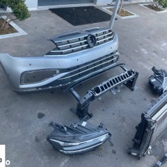 VW VOLKSWAGEN PASSAT B8 ZDERZAK LAMPA LAMPY CHŁODNICE BELKA ZDERZAKA PRZÓD KOMPLETNY