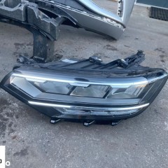 VW VOLKSWAGEN PASSAT B8 ZDERZAK LAMPA LAMPY CHŁODNICE BELKA ZDERZAKA PRZÓD KOMPLETNY