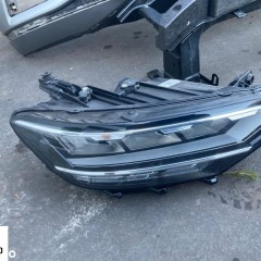 VW VOLKSWAGEN PASSAT B8 ZDERZAK LAMPA LAMPY CHŁODNICE BELKA ZDERZAKA PRZÓD KOMPLETNY