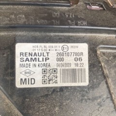 RENAULT ARKANA igła! Kompletna LAMPA PRZEDNIA PRAWA REFLEKTOR PRAWY PRZÓD FULL LED  LEDOWY  EUROPA FULLLED 260107780R Wwa