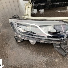RENAULT ESPACE 5 V 17r MASKA PAS PRZEDNI  LAMPY FULL LED BELKA ZDERZAKA KOMPLETNY PRZÓD LAMPA wzmocnienie czołowe