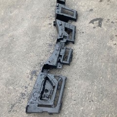 RENAULT SCENIC 4 IV ŚLIZG ŚRODKOWY MOCOWANIE ABSORBER WZMOCNIENIE BELKA ZDERZAKA TYLNEGO TYŁ  zderzak tylny