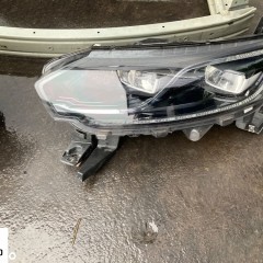 RENAULT ESPACE 5 V 17r MASKA PAS PRZEDNI  LAMPY FULL LED BELKA ZDERZAKA KOMPLETNY PRZÓD LAMPA wzmocnienie czołowe