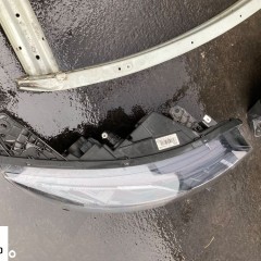 RENAULT ESPACE 5 V 17r MASKA PAS PRZEDNI  LAMPY FULL LED BELKA ZDERZAKA KOMPLETNY PRZÓD LAMPA wzmocnienie czołowe