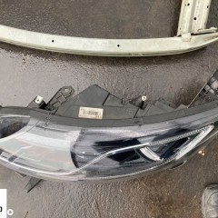 RENAULT ESPACE 5 V 17r MASKA PAS PRZEDNI  LAMPY FULL LED BELKA ZDERZAKA KOMPLETNY PRZÓD LAMPA wzmocnienie czołowe