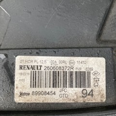 RENAULT ESPACE 5 V 17r MASKA PAS PRZEDNI  LAMPY FULL LED BELKA ZDERZAKA KOMPLETNY PRZÓD LAMPA wzmocnienie czołowe