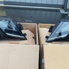 Skoda Octavia III 3 lift fl kompletne lampy przednie LAMPA PRZEDNIA LEWA PRAWA REFLEKTOR LEWY PRAWY PRZÓD FULL LED  LEDOWY  EUROPA FULLLED KOMPLET LAMP Wwa