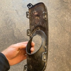 RENAULT Master 3 III lift IV 4 prawa KRATKA ZDERZAKA ATRAPA przedniego KRATKA W ZDERZAK  przedni ZAŚLEPKA halogenu na halogen ramka osłona