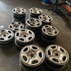 DACIA DUSTER 1 I , 2 II ORYGINALNA FELGA STALOWA FELGI STALOWE 16” 6,5” 5x114.3 ET50 16  Wwa