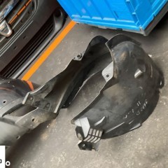 DACIA SANDERO II 2 LOGAN II ORYGINALNE NADKOLE PRZEDNIE LEWE LEWY PRZÓD   Wwa