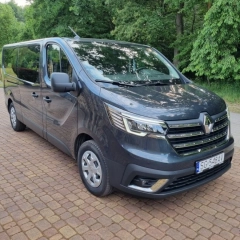 Bus 9 osobowy wynajem wypożyczalnia usługi przewozowe.