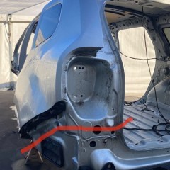 DACIA DUSTER 2 II ĆWIARTKA TYLNA LEWA BŁOTNIK TYLNY LEWY TYŁ TYLNI LEWY ćwiartka TYLNIA LEWA Wwa