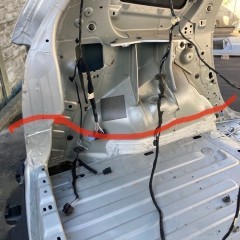 DACIA DUSTER 2 II ĆWIARTKA TYLNA LEWA BŁOTNIK TYLNY LEWY TYŁ TYLNI LEWY ćwiartka TYLNIA LEWA Wwa