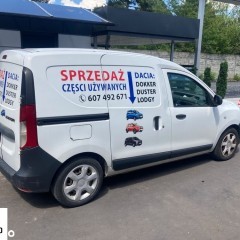 DACIA DOKKER BUDA dupa ĆWIARTKA PAS TYLNY  BŁOTNIK TYLNY DACH podłoga Wwa