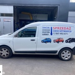 DACIA DOKKER BUDA dupa ĆWIARTKA PAS TYLNY  BŁOTNIK TYLNY DACH podłoga Wwa