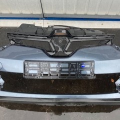 RENAULT MEGANE 3 III lift  ABSORBER + ZDERZAK PRZEDNI PRZÓD + GRILL CZASZ WZMOCNIENIE GRILLA PODSTAWA DOKŁADKA ZDERZAKA Wwa