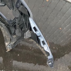 RENAULT MEGANE 3 III lift  ABSORBER + ZDERZAK PRZEDNI PRZÓD + GRILL CZASZ WZMOCNIENIE GRILLA PODSTAWA DOKŁADKA ZDERZAKA Wwa