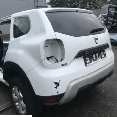 DACIA DUSTER 2 II ZDERZAK TYLNY TYŁ  tylni biały dv369  dv 369 ov369 ov 369 PDC  4 x PDC lub 6 x PDC Wwa