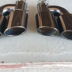 Końcówki końcówka wydechu audi s4 s5 s6 a4 b8 q3 q5 a5