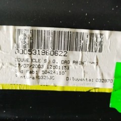 PB10106060 PEUGEOT PODUSZKA POWIETRZNA