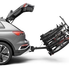 Thule Epos 979100 składana platforma rowerowa na hak na 3 rowery