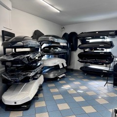 Box dachowy na narty boksy na samochód Taurus Thule Hapro