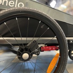 Przyczepka rowerowa dla 2 dzieci Lionelo Cama