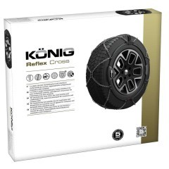 Łańcuchy śniegowe, nakładki, opaski na każdy rozmiar koła