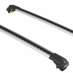 Bagażnik bazowy dachowy na relingi Turtle Air zamykany aerodynamiczny