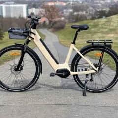 Miejski rower elektryczny DASCH OKAI EB10 250W klucz NFC 100 km