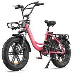 Rower elektryczny ENGWE L20 kolory: różowy, czarny, biały, zielony