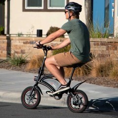 Składany rower elektryczny DYU D3F 250W 36V10AH 14cali czarny