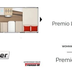 Burstner PRZYCZEPA KEMPINGOWA BURSTNER PREMIO LIFE 415 TS ACTIVE MODEL 2024