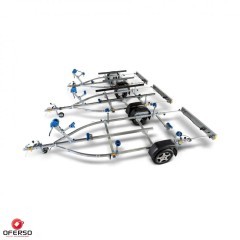 Faro AQUA XL 5m PODŁODZIOWA PONTON ROLKI PRZYCZEPA NOWA!