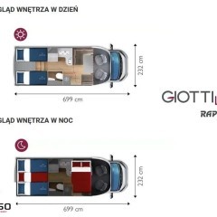 CI KAMPER GIOTTI LINE THERRY 32 DUCATO 160 KM AUTOMA 2021 SALON POLSKA