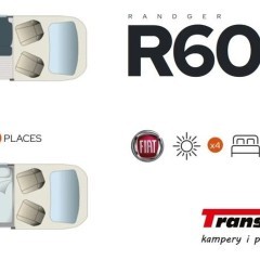 Fiat KAMPER RANDGER R600 DUCATO 2.2JTD 140KM NOWY! MODEL 2024