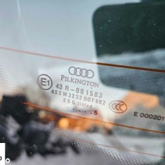 Klapa Bagaznika Szyba Srebrna Szara Audi A3 8P Sportback 5 D Drzwi