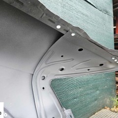 Błotnik Blotniki Lewy Prawy Przod Przednie Szare LY7G Audi A6 C6 Przed Lift